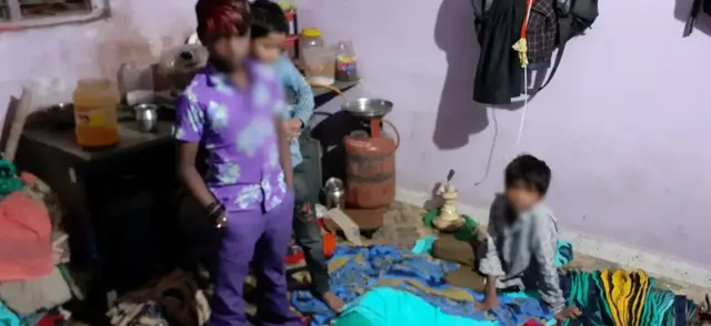 મુક્ત કરાવવામાં આવેલા બાળકો