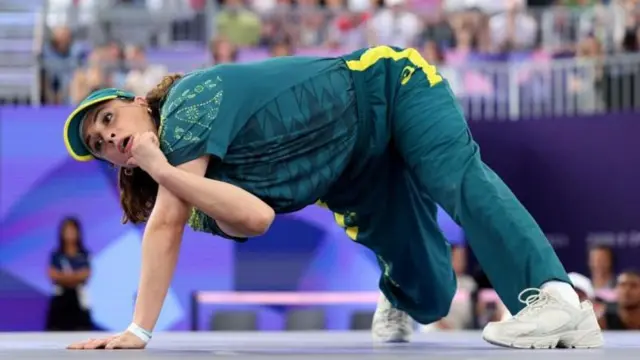 Rachael Gunn se apresentando nos Jogos Olímpicosone x bet zoneParis 2024.