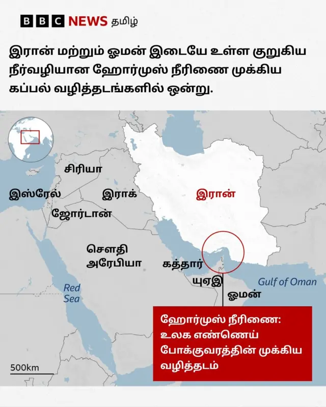 ஹோர்மூஸில் அதிகரிக்கும் பதற்றம்