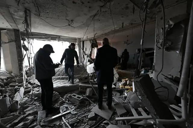 रूसी हमले में हुआ नुकसान