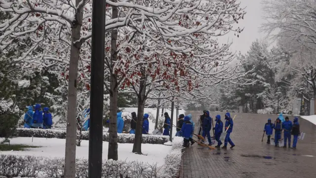 Ободонлаштириш ходимлари.