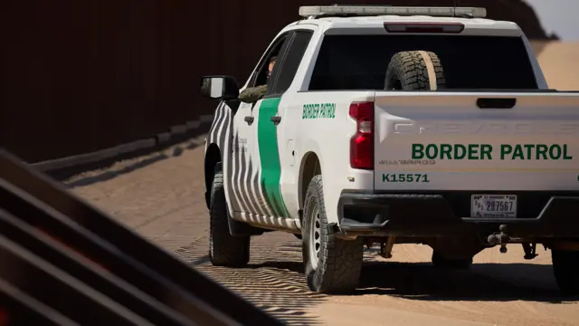 Vozilo granične policije u Teksasu