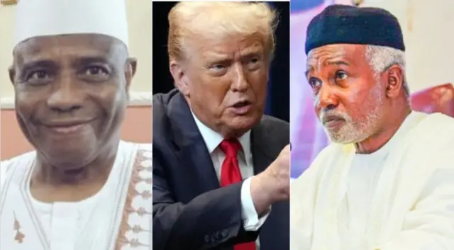 Aminu Tambuwal, Donald Trump na Yusuf Tuggar