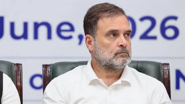 कांग्रेस नेता राहुल गांधी 