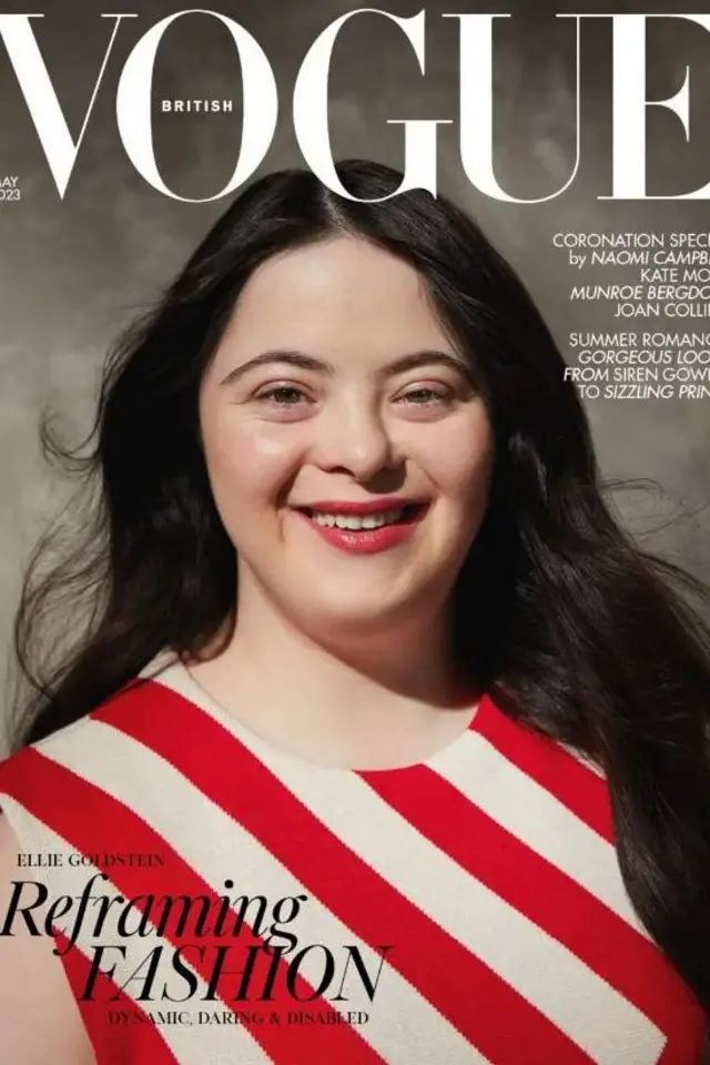 व्होग मासिकाच्या मुखपृष्ठावर झळकलेली एली 