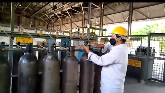 విశాఖ స్టీల్ ప్లాంట్ ఆక్సిజన్ తయారీ