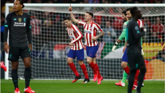 Ifẹsẹwọnsẹ Athletico Madrid ati Liverpool