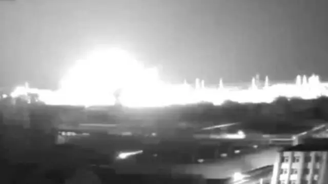 вибух біля аес