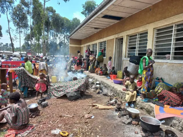 Mu mpera z'icyumweru gishize OCHA yatangaje ko ibihumbi by'abantu bakomeje kugera ku nkambi ya Kanyaruchinya bahunga imirwano