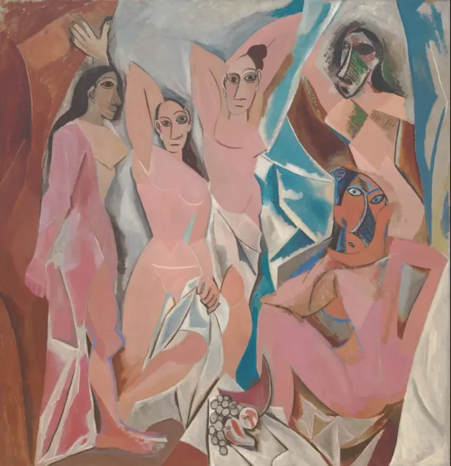 Pablo Picasso's Les Demoiselles d'Avignon (1907) was initially met with disgust – then acclaimed (Credit: The Museum of Modern Art, New York)