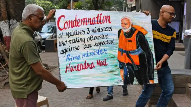 مالدیپ، انڈیا، مودی