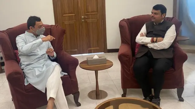 संभाजीराजे छत्रपती देवेंद्र फडणवीस