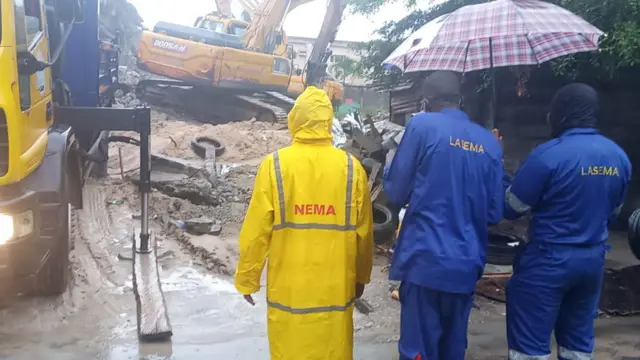 Lagos building collapse: How Lekki seven storey building fall down - Fotos
