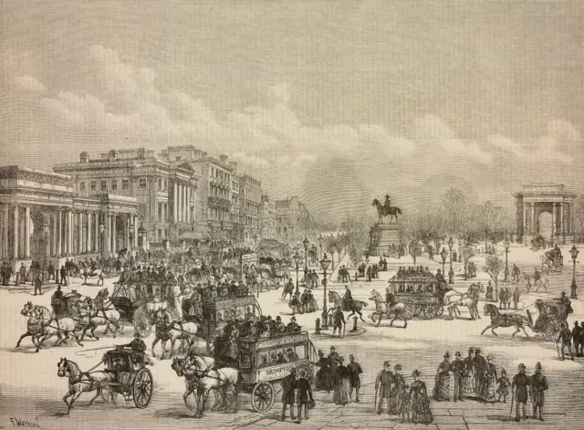 Лондон, Гайд-парк, 1888 год