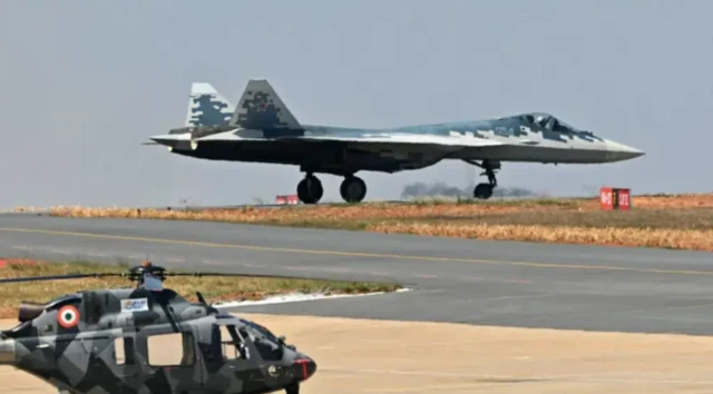 ਰੂਸ ਦਾ ਸੁਖੋਈ-57 ਲੜਾਕੂ ਜਹਾਜ਼