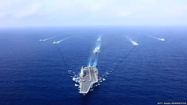 ਸਾਊਥ ਚਾਈਨਾ ਸੀਅ ਵਿੱਚ ਚੀਨੀ ਫੌਜ