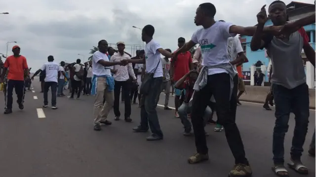 RDC, manifestation, opposition