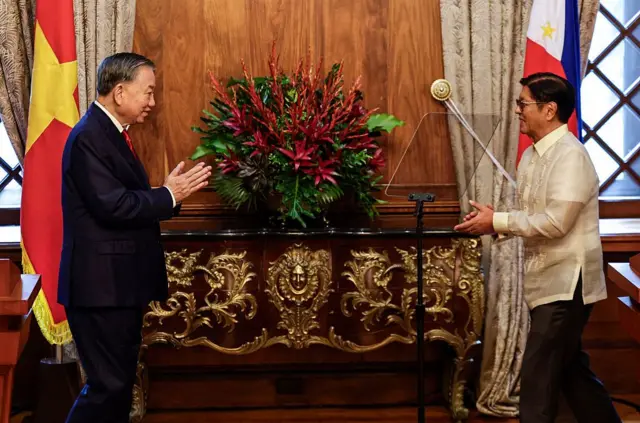 Ông Tô Lâm và ông Marcos 