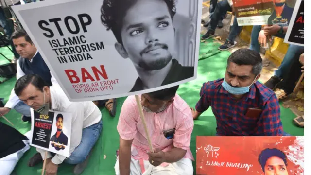 পি এফ আইকে নিষিদ্ধ করার দাবী দীর্ঘদিন ধরেই তুলছে বিজেপি