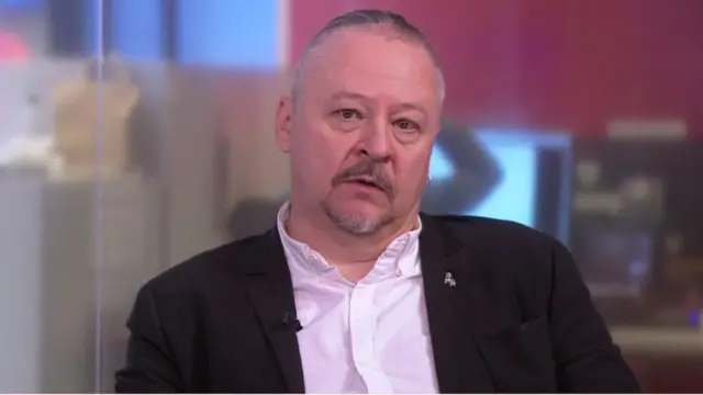 Режиссер Белорусского свободного театра Николай Халезин в студии Би-би-си