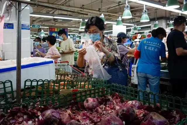 Pasar di Beijing, China