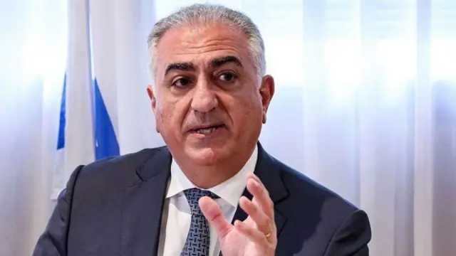 ইরানের শেষ শাহের (রাজা) নির্বাসিত পুত্র রেজা পাহলভি