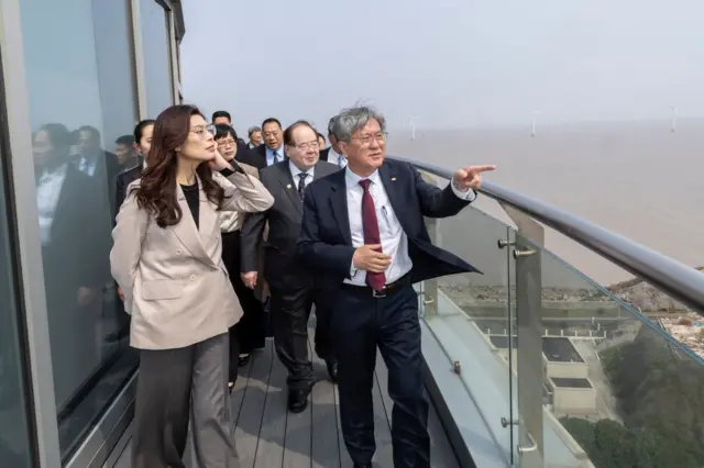 “郑习会”前一天，郑丽文在上海参访