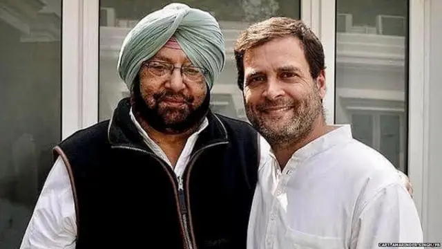 ਕੈਪਟਨ ਅਮਰਿੰਦਰ ਸਿੰਘ, ਰਾਹੁਲ ਗਾਂਧੀ