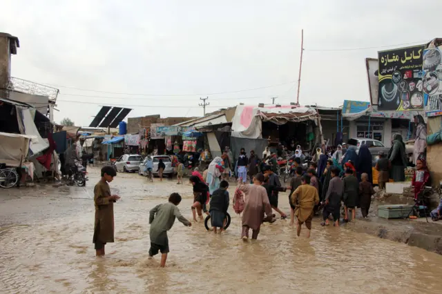 سیل در افغانستان