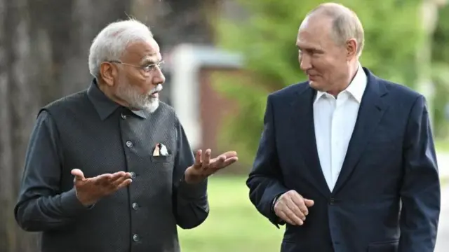 పుతిన్తో మోదీ