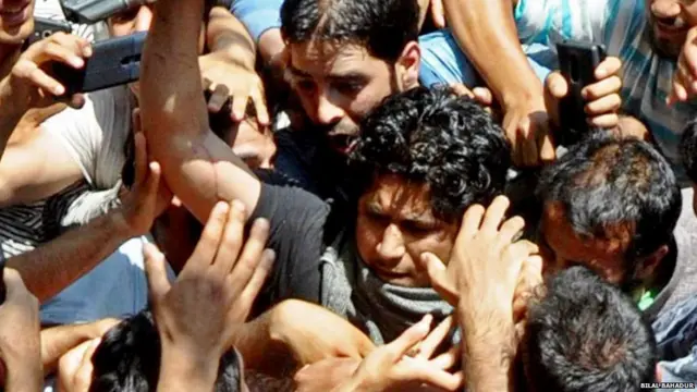 नवीद जट, कश्मीर