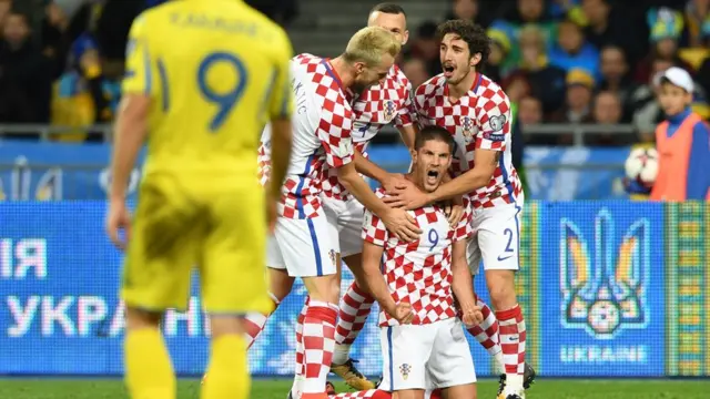 Матч Украина -Хорватия