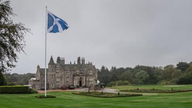 Trump's gold course in Scotland