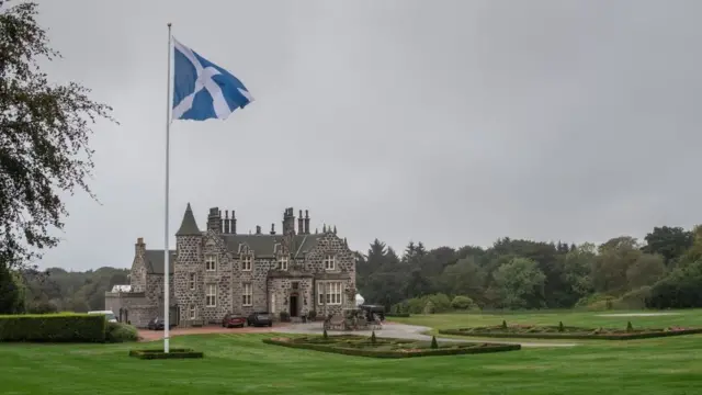 Trump's gold course in Scotland