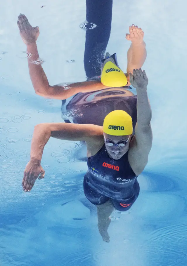 Nadadora de estilo libre