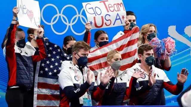 команда американских фигуристов