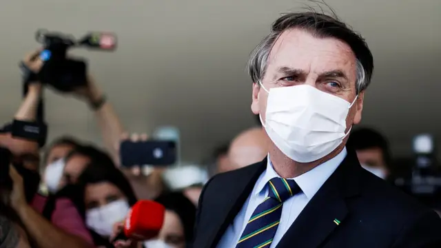 Presidente de Brasil, Jair Bolsonaro.