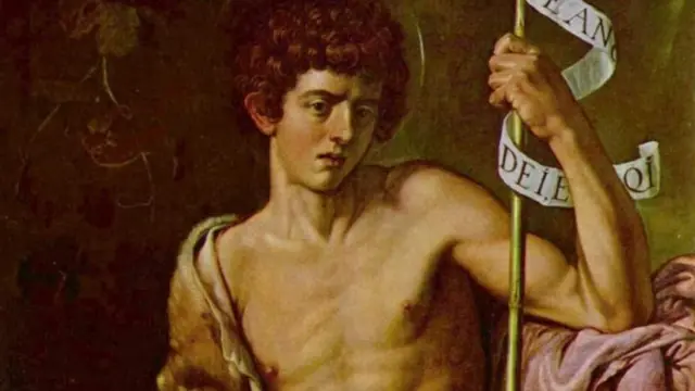 João Batista, em pintura de Bartolomé Gonzalez