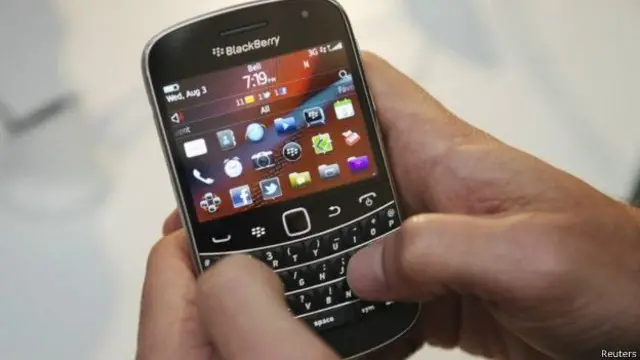 Simu ya Blackberry