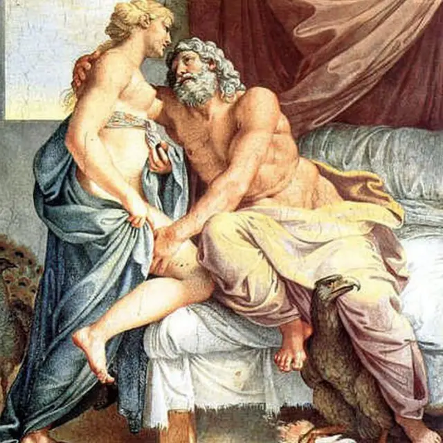 Pintura de Annibale Carracci (1560 - 1609).