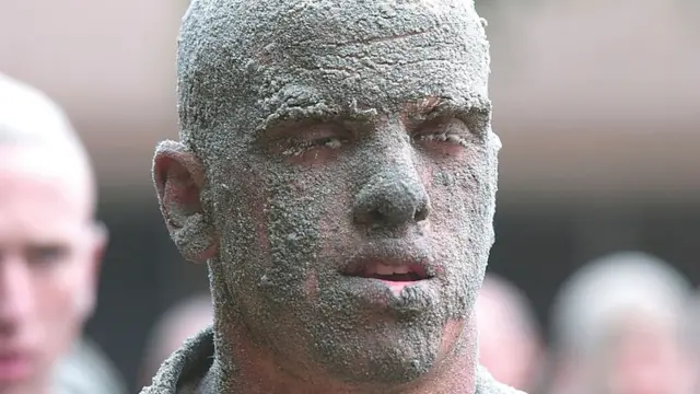 Navy Seal en entrenamiento.