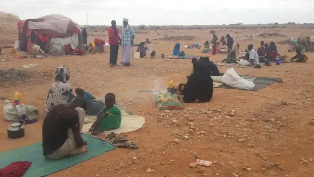 Dadka ku barakacay degmada Xaar-xaar