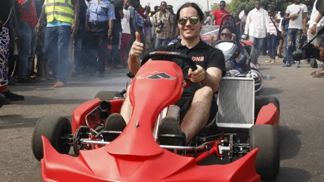 Calabar Carnival biker's parade