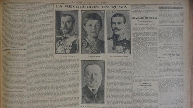 Газета La Nacion - 16 марта 1917 год