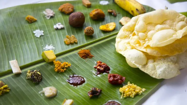 భారతీయ శాకాహార భోజనం