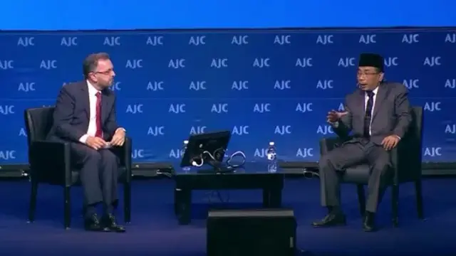 Rabi David Rosen dan Yahya Staquf