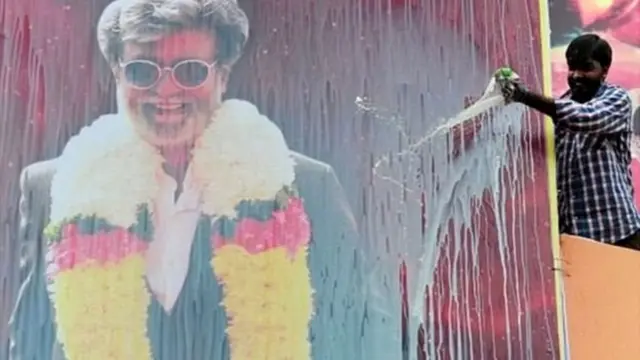 રજનીકાંતની ફિલ્મનું પૉસ્ટર