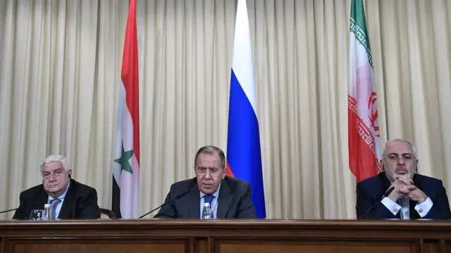 وزیران خارجه سه کشور