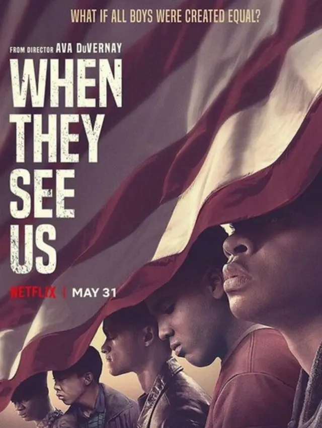 Cartel de la serie de Netflix When They See Us