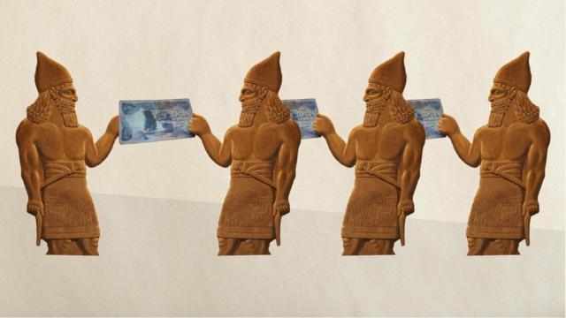 古代的巴比倫人是第一個提出金錢概念的人